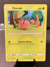 Pokemon TCG Cherubi #10/156 Common SM Ultra Prism NM