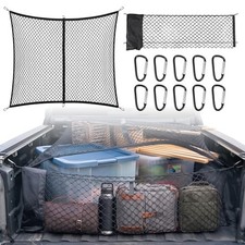 2Pack Cargo Net for Pickup Truck Bed - Envelope Truck Bed Net for GMC Sierra ...
