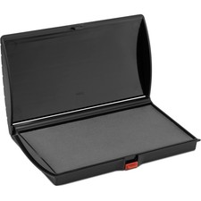 Large Premium Gray Ink Stamp Pad - 3" by 6" - Quality Felt Pad