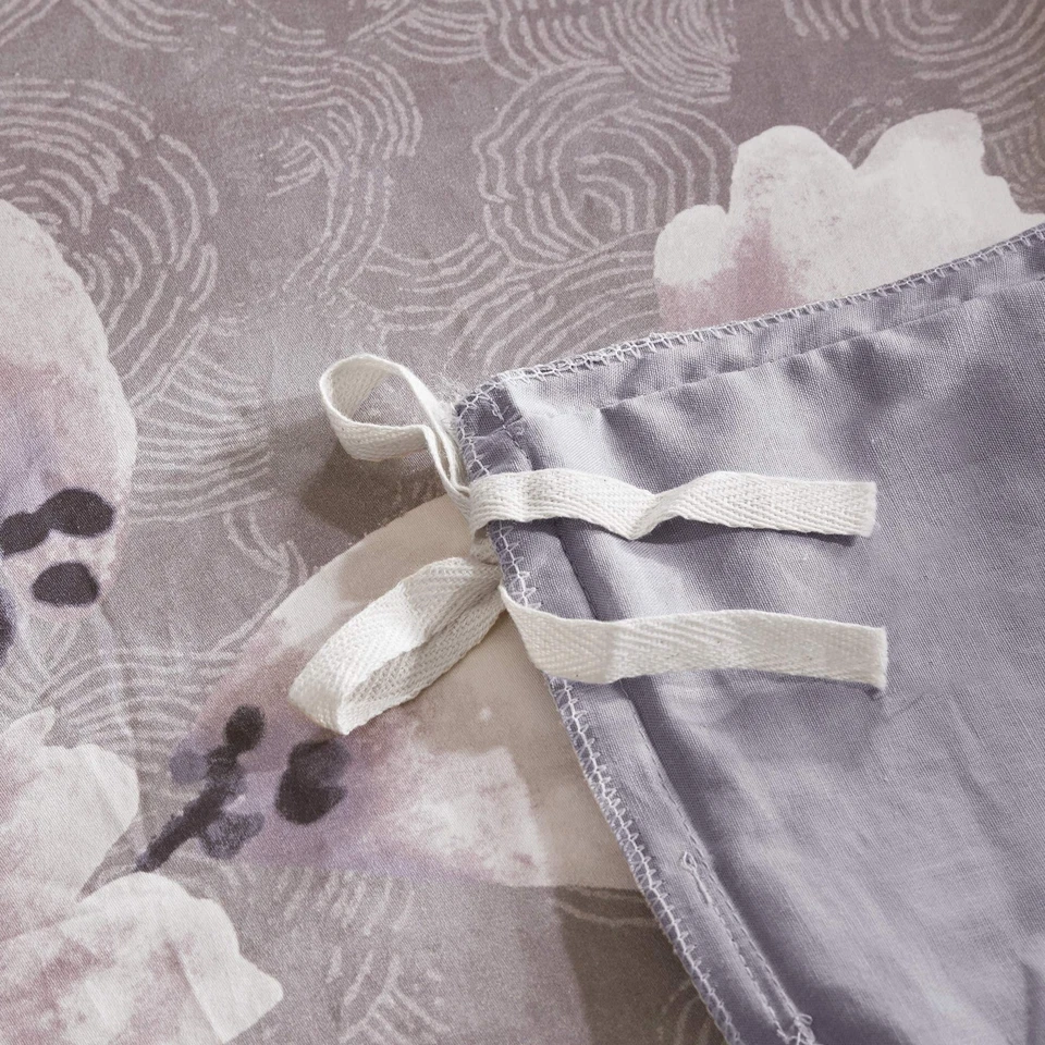 Funda Nórdica Sakura Reversible Flor de Cerezo Algodón Estampado Flor Floral Bot... Foto 3 de 4