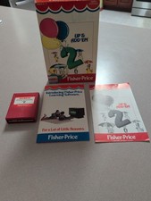Commodore 64 C64 Fisher Price Up Add'Em Complete In Box CIB Tested Cartridge