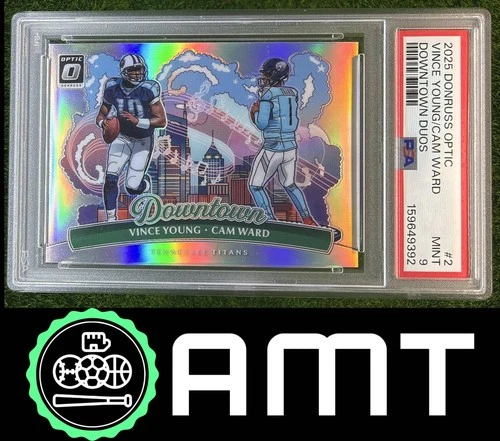 2025 Donruss Optic Cam Ward Base (PSA 9)