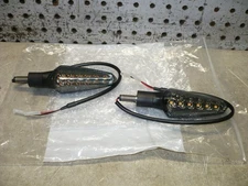 ZERO MOTORCYCLES 14 21 LED TURN SIGNAL KIT W/ SMOKED LENSES 10-08366-2 OEM