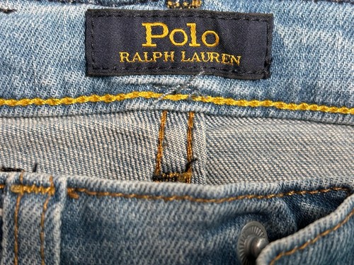 Polo Ralph Lauren Jean Bermuda Shorts Boys Size 5 Denim Stretch Casual - Picture 3 of 10