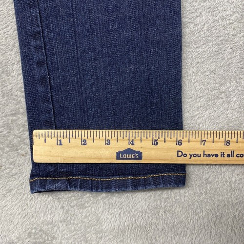 Loft Womens Jeans 6 Blue Modern Slim Denim Skinny Med Wash Low Rise Distressed - Picture 6 of 12