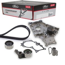 GATES ZAHNRIEMENSATZ + WASSERPUMPE passend für TOYOTA AVENSIS COROLLA PREVIA