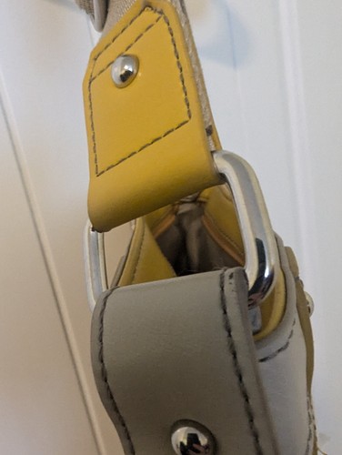 Nine West Purse/Crossbody bag in yellow and beige color - Bild 4 von 9