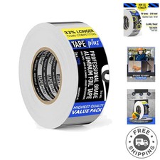 Aluminum Foil Tape - HVAC  Ductwork Insulation, 2 in x 70 yd - Silver