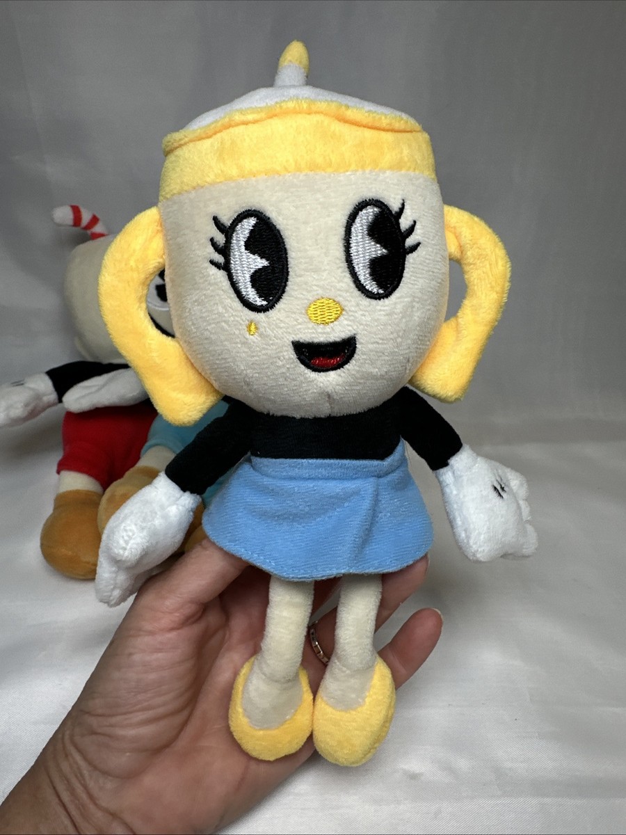 Cuphead Cartoon Cuphead , Mugman And Ms Chalice Plush New | eBay