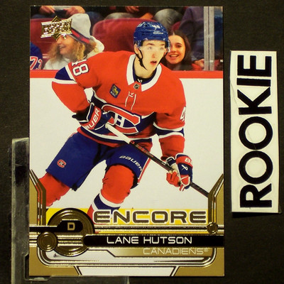LANE HUTSON 2024/25 Upper Deck Encore GOLD #E24 (a Canadiens ROOKIE ROY