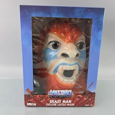 NECA Masters of the Universe BEAST MAN Deluxe Latex Mask Costume MOTU LIMITED