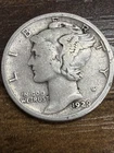 1929-S Mercury Dime - Actual Silver Coin Shown Good Shape Same Day Shipping Free