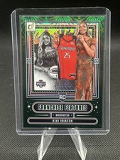 Kiki Iriafen 2025 Donruss WNBA Green Foil 201/399 Franchise Features SP #18 🏀