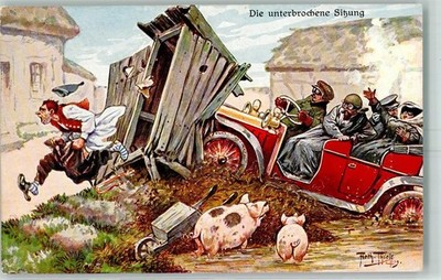 13169361 - Humor Automobilisten F.E.D. Serie 433 AK Thiele, Arthur