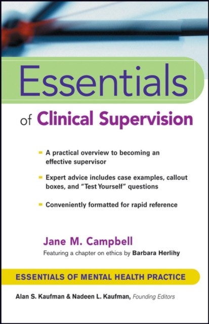 Essentials of Clinical Supervision Campbell Paperback John Wiley & Sons