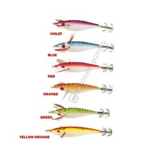 TOTANARA LINEAEFFE SQUID JIG DIKI DIKI MISURA 3.0 PESCA CALAMARO DOPPIO CESTELLO