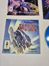 3DO MANUAL LOT!! Shanghai Triple Threat Off World Interceptor Burning Soldier 