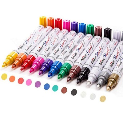 TFIVE Paint Pens Paint Markers on Almost Anything Never Fade Quick Dry and Pe...