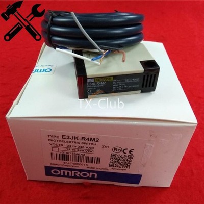 E3JK-R4M2 1 PCS NEW Omron Photoelectric Switch E3JK-R4M2 24-240VAC/12-240VDC