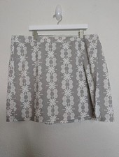 RipSkirt Hawaii Wrap Skirt Size XXL Gray White Beach Vacation BohoLei New Resort