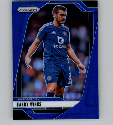 Harry Winks - 2024-25 Panini Prizm Premier League - Blue Prizm /299