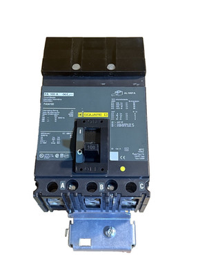 Square D FA34100 3p 600v 18K I-Line Circuit Breaker NEW STYLE LABEL - 4 Availabl