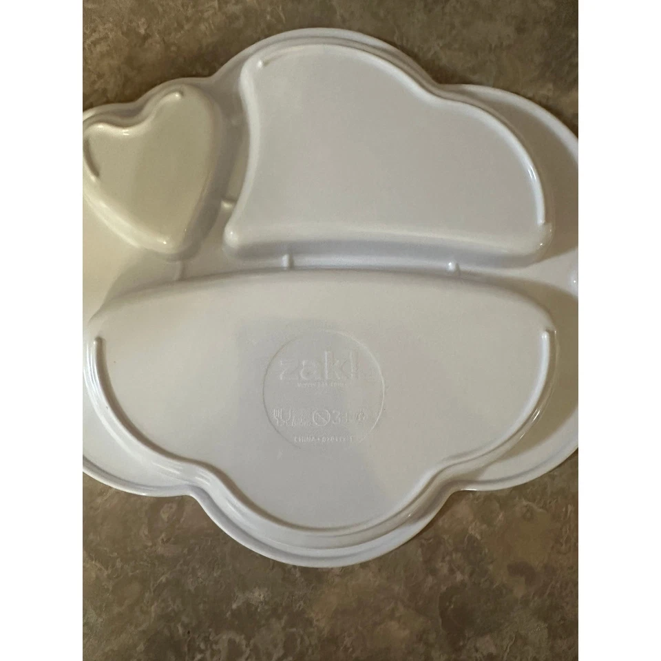 Cachorros Paw Patrol jugando plato dividido niños pequeños hora de comer Skye Everest Foto 4 de 4