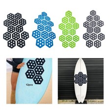 12 Stück Surfbrett-Traktionspads, Deck-Griff, Surfpad, rutschfeste Matte,