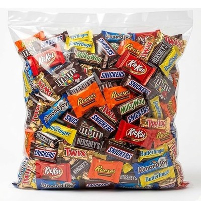 Assorted Chocolate Variety Pack   Individually Wrapped Bulk Chocolate Candy Asso