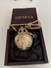 Geneva Quartz Pocket Watch