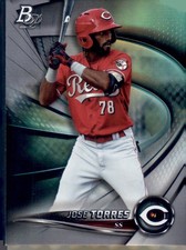 2022 Bowman Platinum - Top Prospects Jose Torres #TOP-39 (RC)
