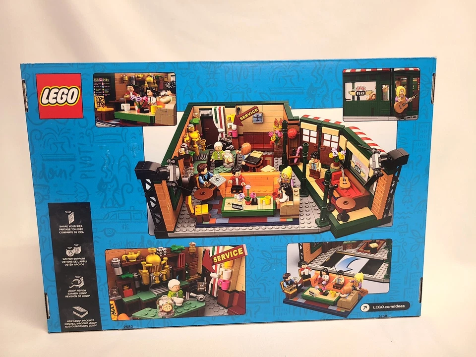 NEW LEGO Ideas 21319 Friends Central Perk Building Kit 1,070 Pieces TV Set Cafe - Image 2 of 3