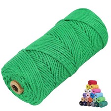 Natural Macrame Cord 3mm x 109yards Colored Macrame Cord 2mm/3mm/4mm/5mm/6mm Mac