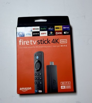 Amazon Fire TV Stick 4K Max Streaming Media Player Wi-Fi 6 HDMI Voice Control