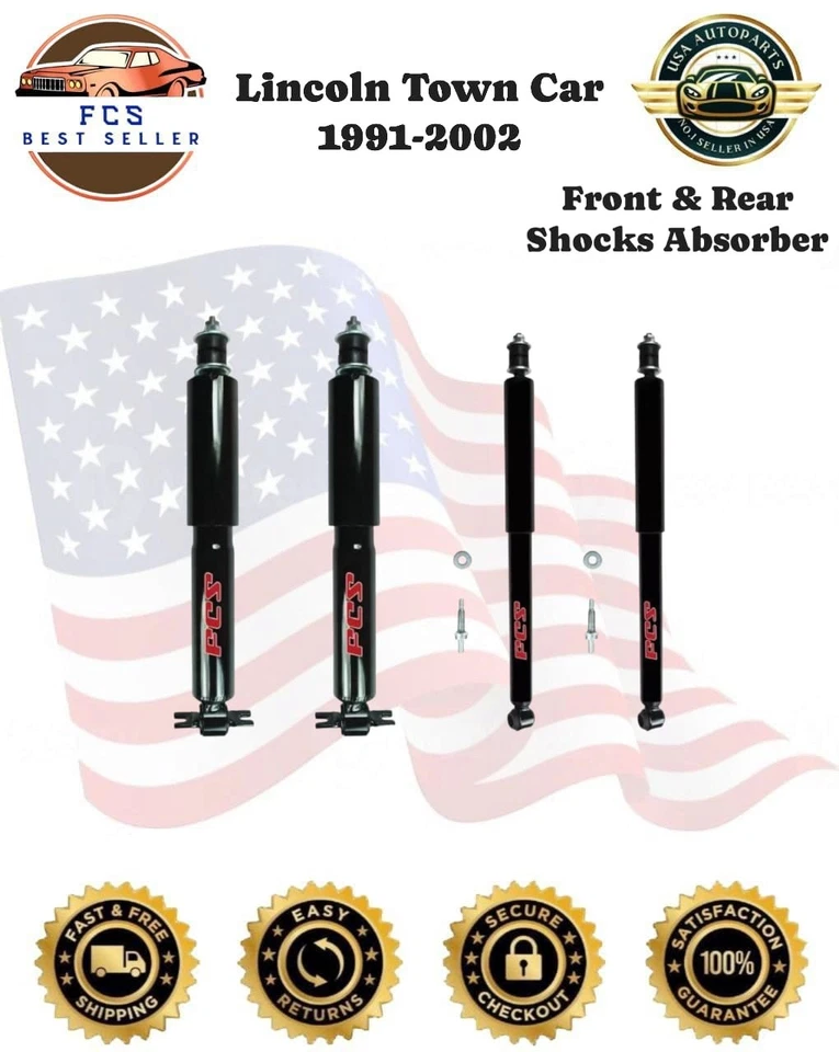 Amortiguadores delanteros y traseros FCS Auto Parts para Crown Victoria Grand Marquis 1992-2002 Foto 2 de 4