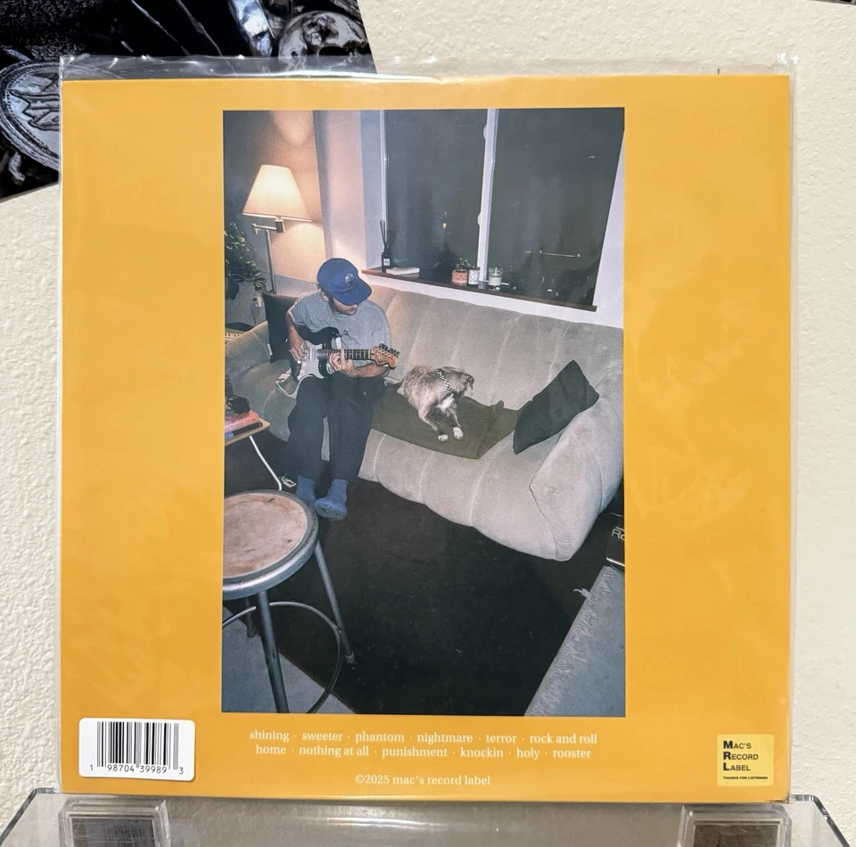 SIGNED COVER Mac DeMarco Guitar Orange Vinyl Record LP Autographed - Image 2 of 3