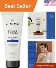 6 oz Men's Shaving Cream - Refreshing Cooling Formula for a Smooth, Close Shave