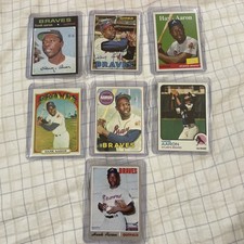 1958 To 1975 Hank Aaron reprint Lot