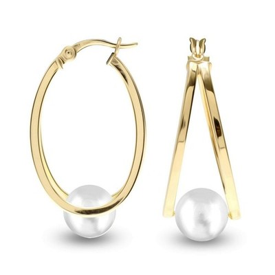 LeCalla 925 Sterling Silber Schmuck Doppel-Creolen f?r Teenager-M?dchen und...