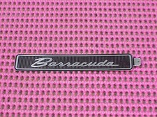 1971 1972 1973 1974 Barracuda Cuda Dash Pad Emblem Decal New