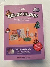 NIB Hally Color Cloud Purple Avalanche Demi-Permanent Holiday Hair Dye Kit