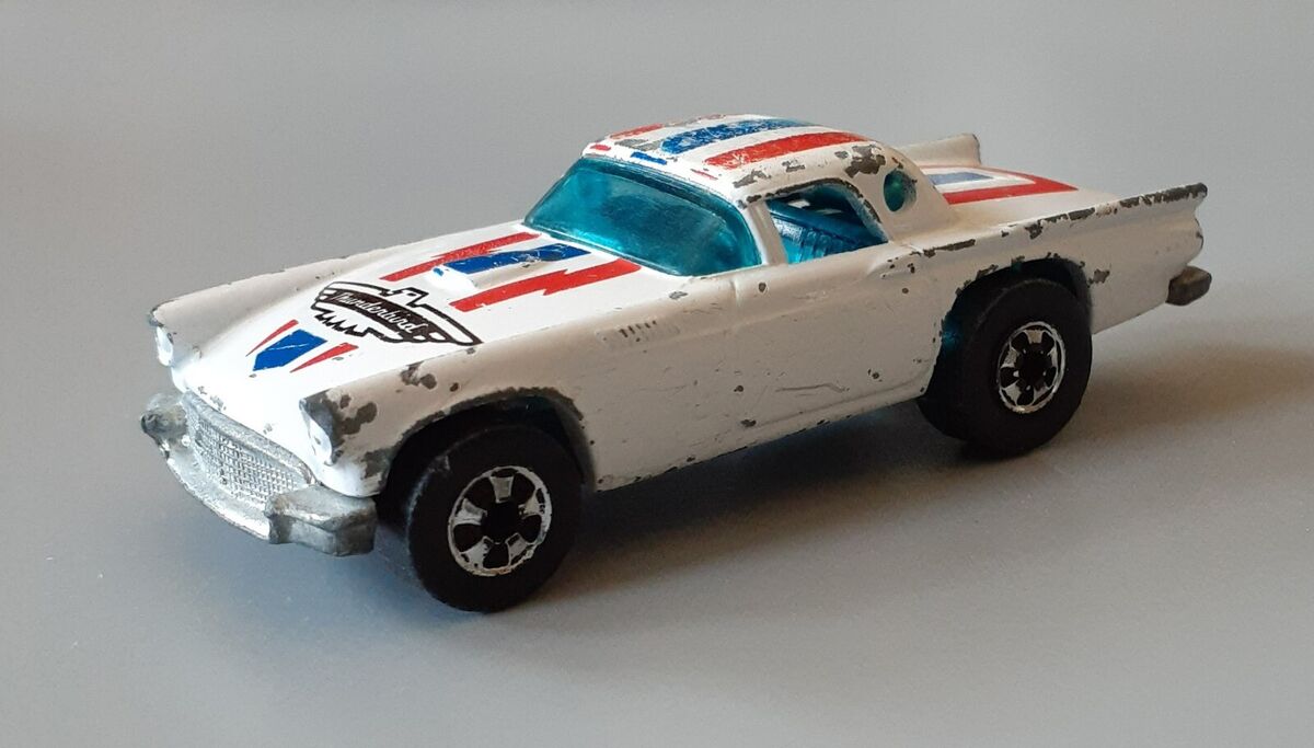 VINTAGE 1977 MATTEL HOT WHEELS '57 T-BIRD, Ford Thunderbird VINTAGE 1977 MATTEL HOT WHEELS '57 T-BIRD, Ford Thunderbird