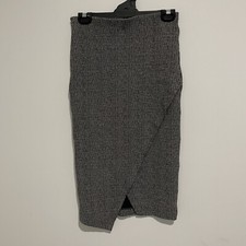 SEED HERITAGE Womens Grey Straight Pencil Split Skirt Size XS