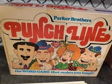 PUNCH LINE Vintage Parker Brothers Game 1978 Complete Humor General Mills