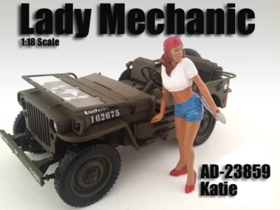 American Diorama 23862 Figur Mechanikerin Lady Mechanic - Katie 1:18 limitiert 1