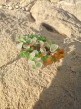 Rare Sea Glass Stones from Croatia's hidden beaches - 100 Unique Pieces