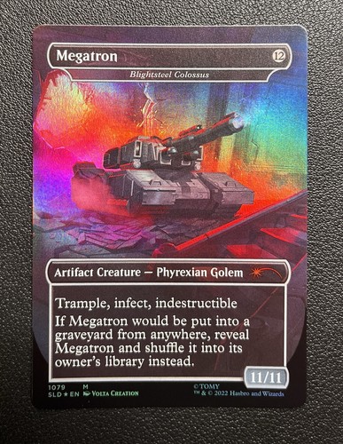 MTG | Megatron | LAMINA | SECRET LAIR x TRANSFORMERS | QUASI NUOVO | EN | MAGIC - Foto 3 di 3