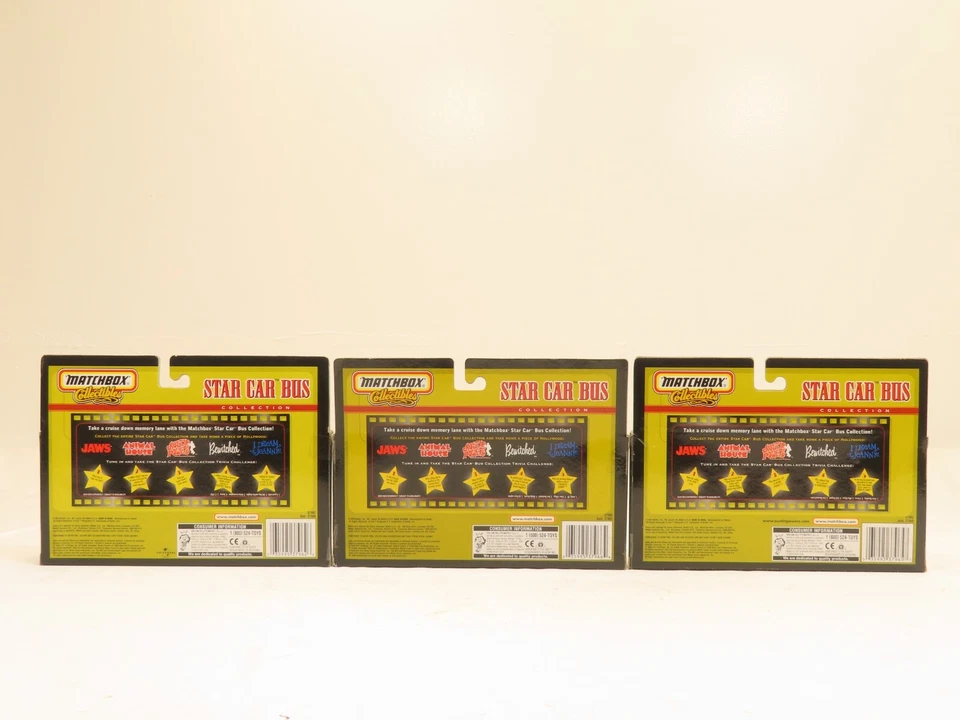 MatchBox Star Car Bus Austin Powers, Animal House & I Dream Of Jeannie Lot NIB - Image 2 of 3