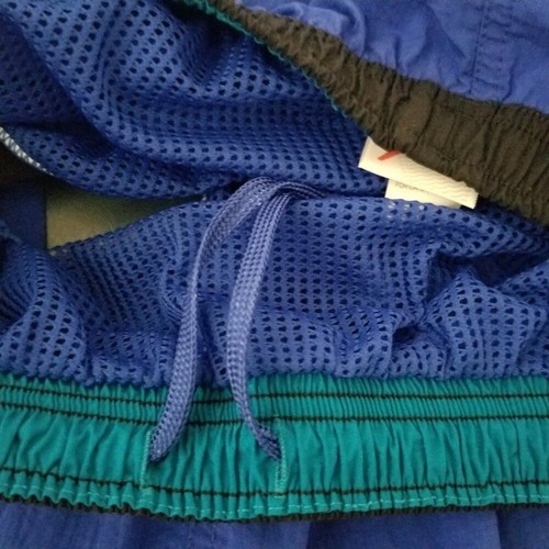 Speedo Badehose Herren 3X Baggies schwarz blau gefüttert Shorts Kordelzug - Bild 2 von 8