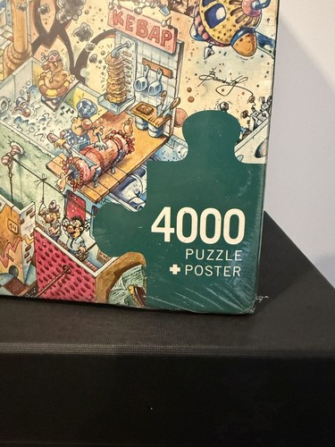 Puzzle Heye 4000 Pièce Upside Down Oscar M Barrentios Neuf Sous Blister - Foto 3 di 5